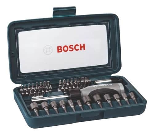 Set Juego Kit Puntas Bosch Tubos 46 Pzs + Destornillador a $22.327 en Mercado Libre