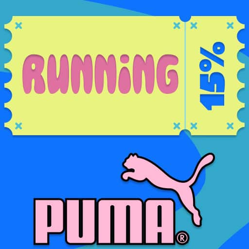 CyberMonday: Cupón exclusivo 15% de descuento en categoria Running en PUMA