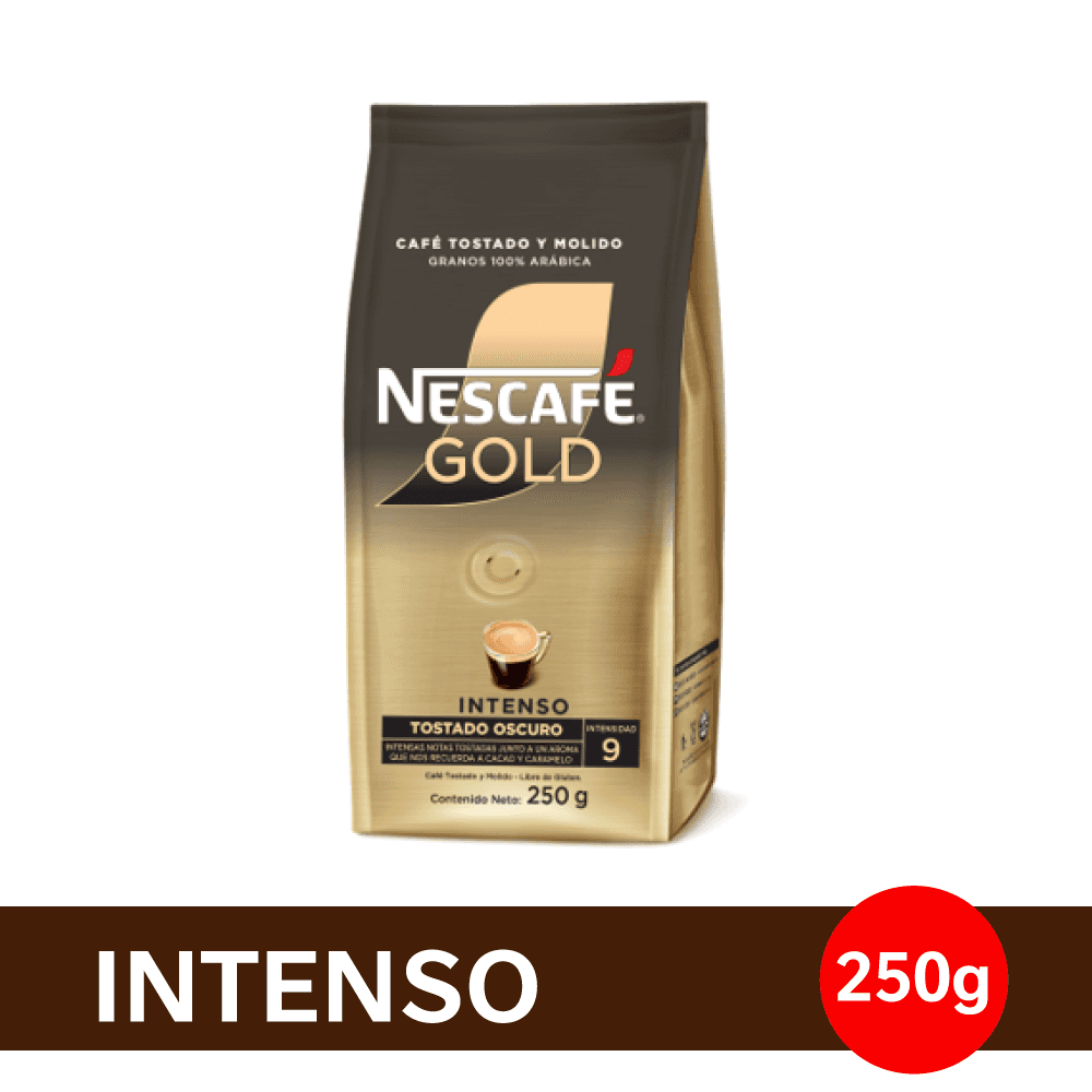 55% de descuento en Nescafé Gold Molido Intenso con cupón en Shop Nestlé