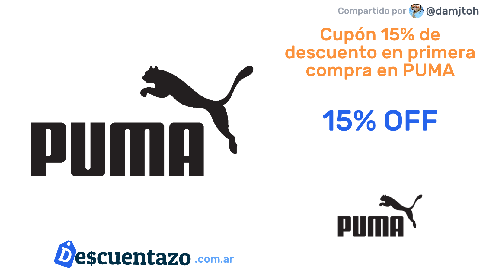 Cupones de puma online