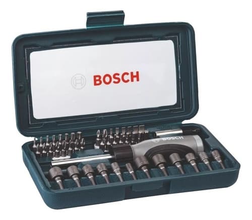 Set Juego Kit Puntas Bosch Tubos 46 Pzs + Destornillador a $22.327 en Mercado Libre