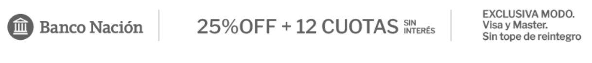 25% OFF + 10% OFF Cupón + 12 Cuotas Sin Interés en Grimoldi con Banco Nación