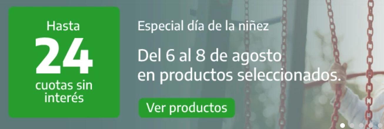 Día del niño: 24 cuotas sin interés en Provincia Compras