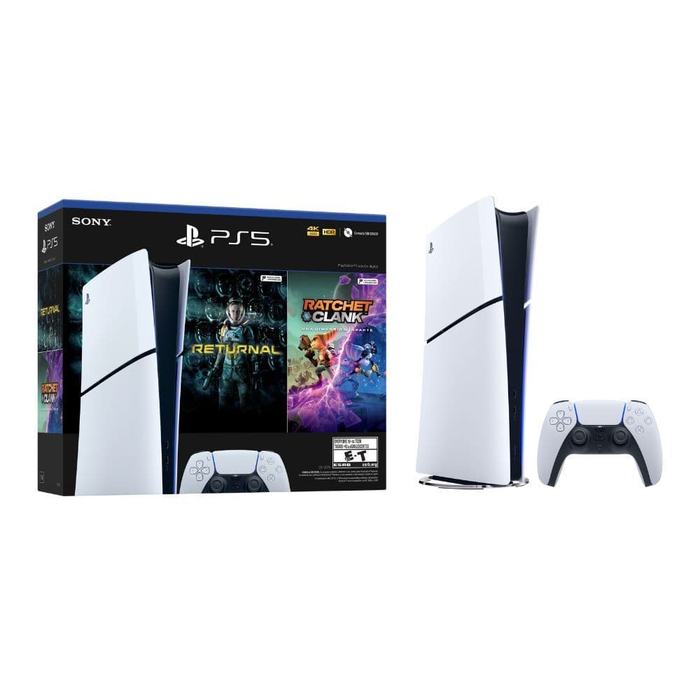 PS5 Sony Slim Digital + 2 Juegos en Frávega