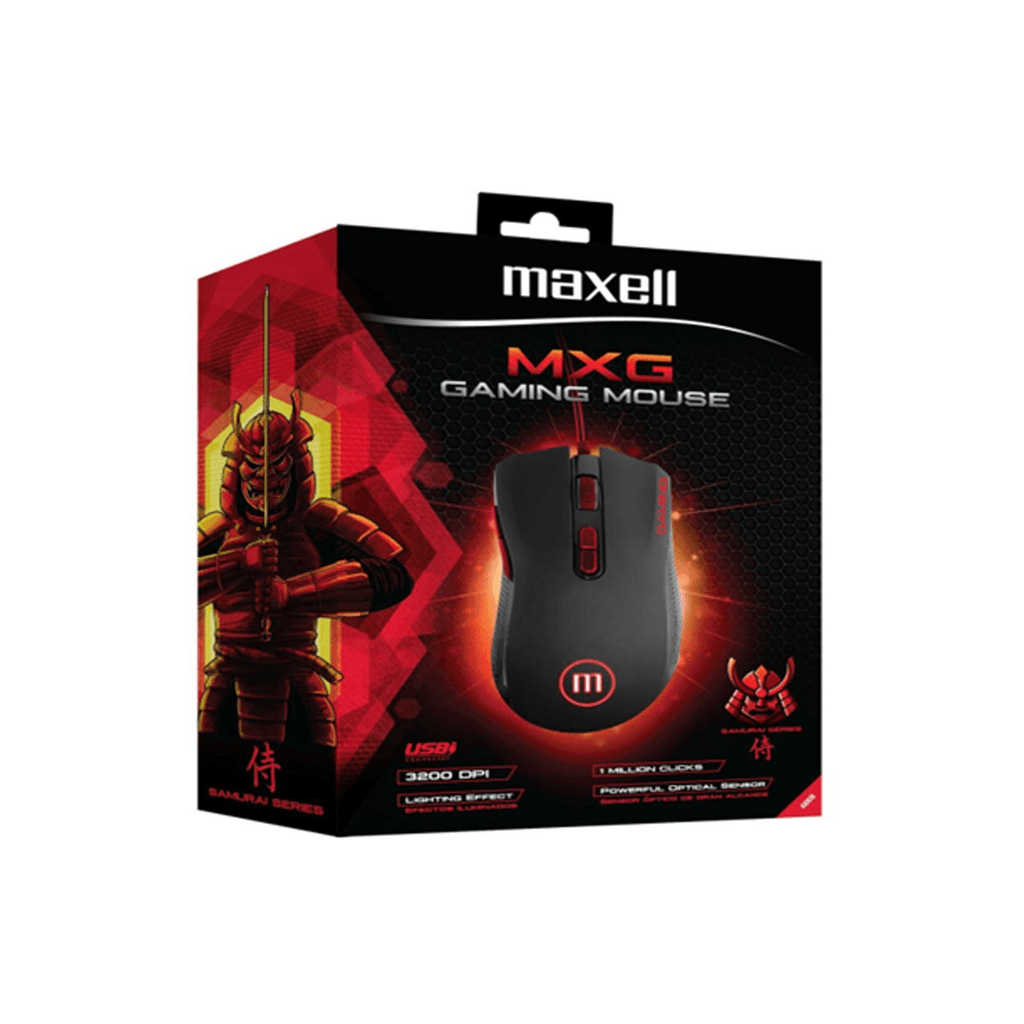 Mouse optico Maxell Gaming SAMURAI MXG en Carrefour