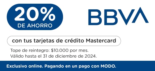 20% de ahorro en Farmacity con BBVA y MODO